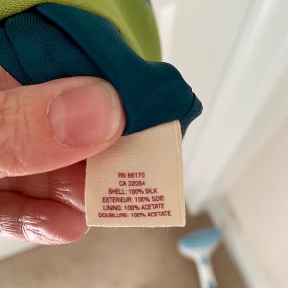 Anthroplogie Maeve Impressionists Dream Silk Dress - Picture 12 of 15